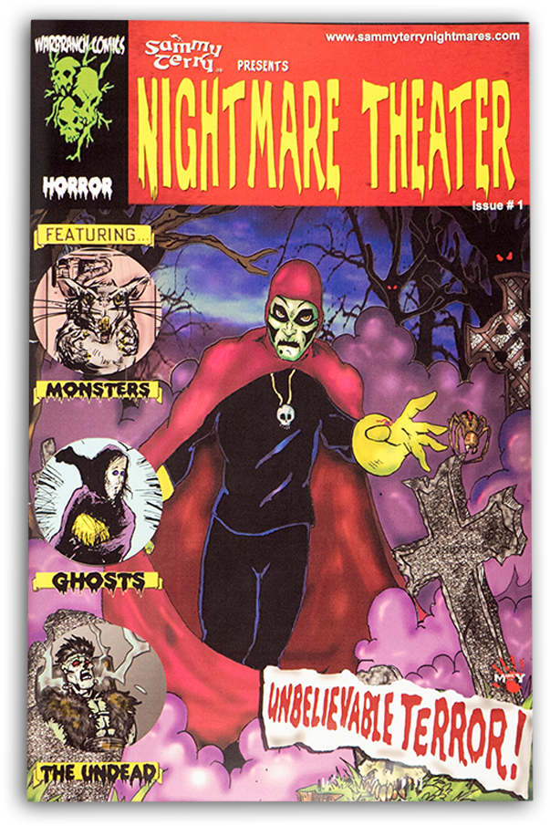 Nightmare Theater Comic Cover