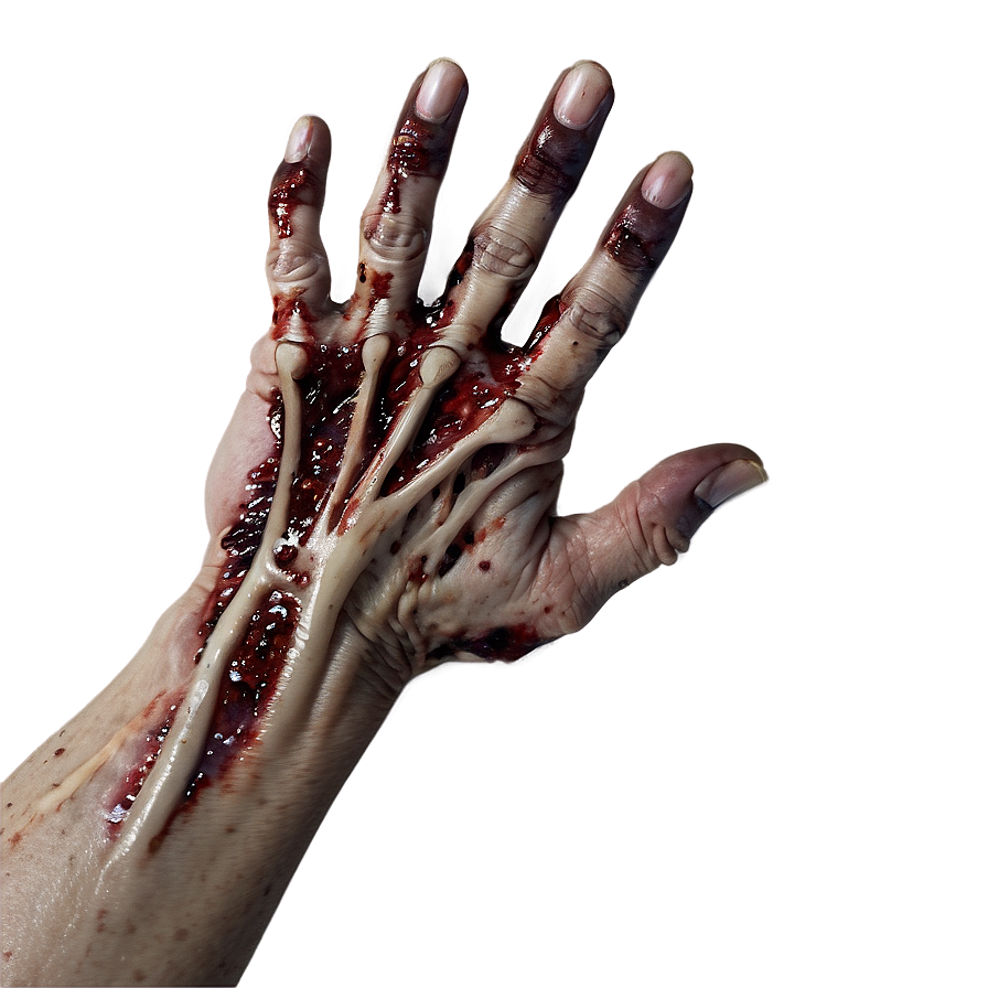 Nightmarish Zombie Hand Png 06122024