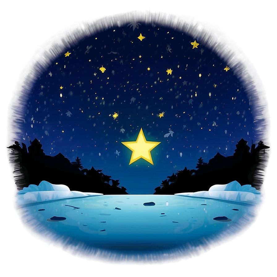 Nighttime Estrella Scene Png Gqe84