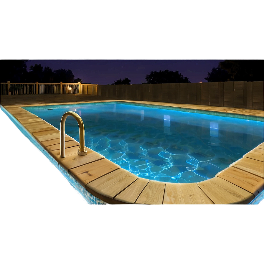 Nighttime Swimming Pool Png Xxy