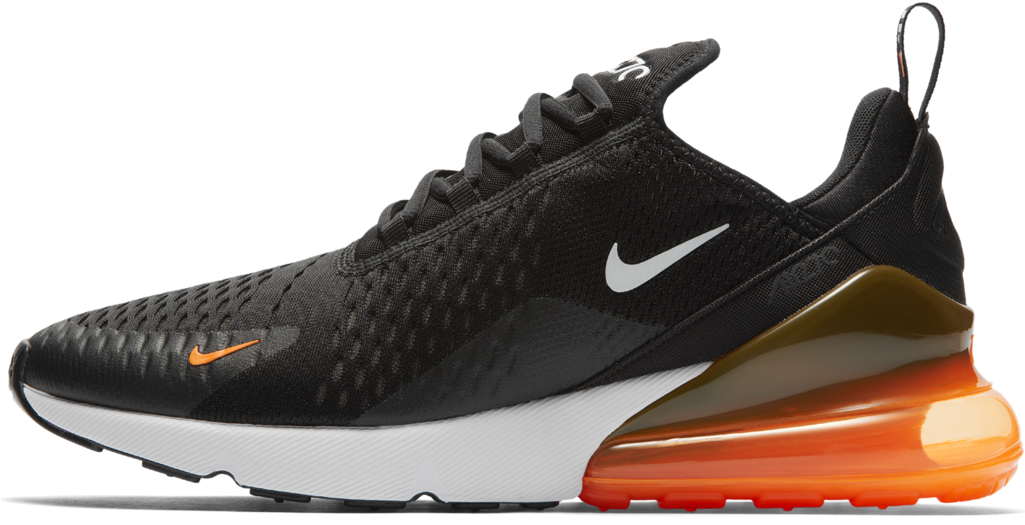 Nike Air Max270 Black Orange Sneaker