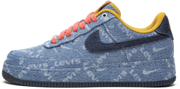 Nike Denim Air Force1 Sneaker