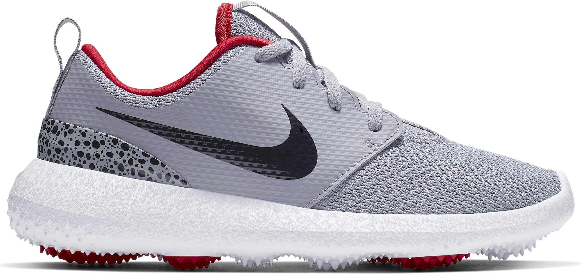 Nike Golf Shoe Gray Red Accents