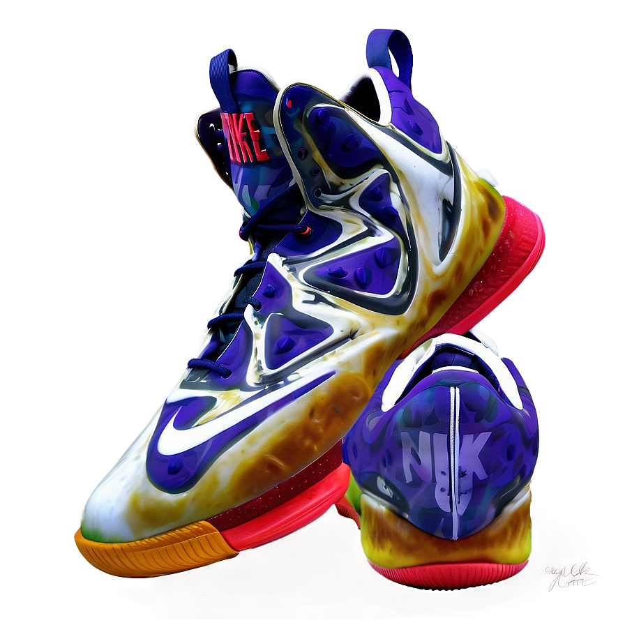 Nike Lebron James Sneakers Png 06112024