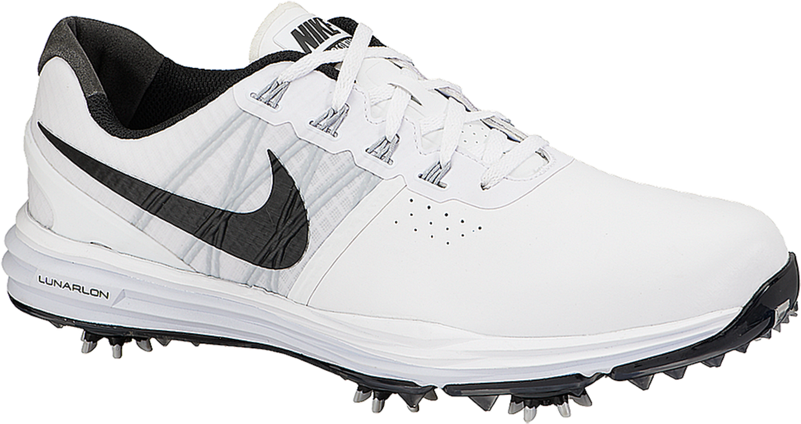 Nike Lunarlon Golf Shoe White Black