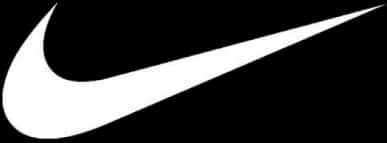 Nike Swoosh Logo Black Background