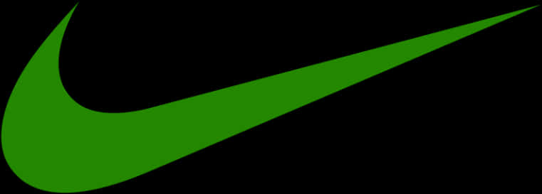 Nike Swoosh Logo Green