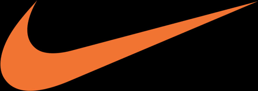 Nike Swoosh Logo Orange