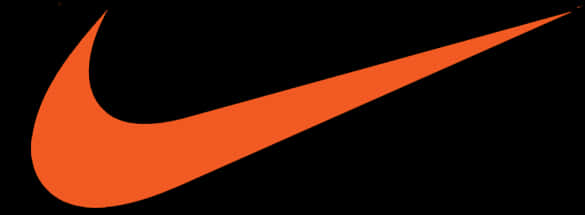 Nike Swoosh Logo Orange