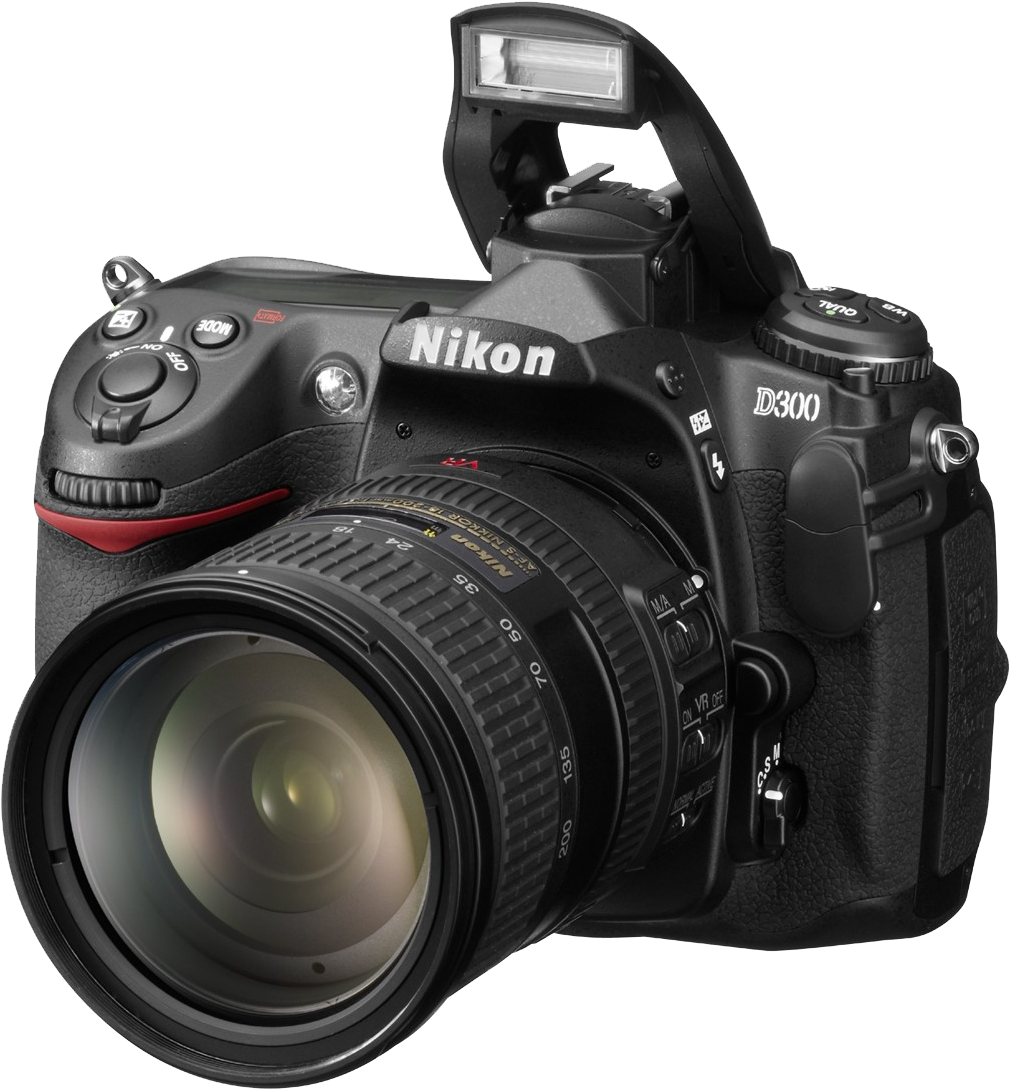 Nikon D300 D S L R Camerawith Flash