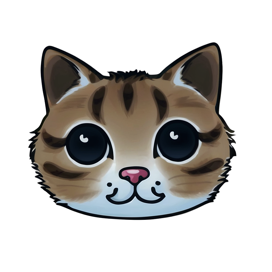 Nimble Kawaii Cat Portrait Png 06242024