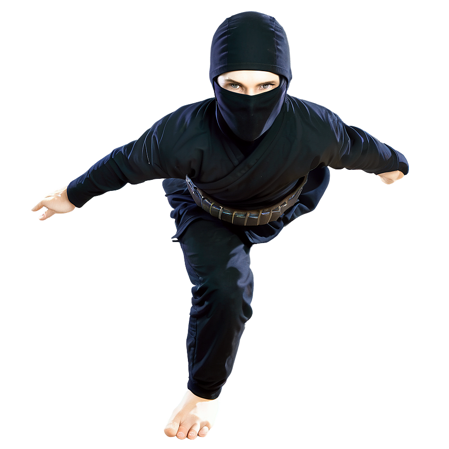 Ninja Attack Pose Png Ykm