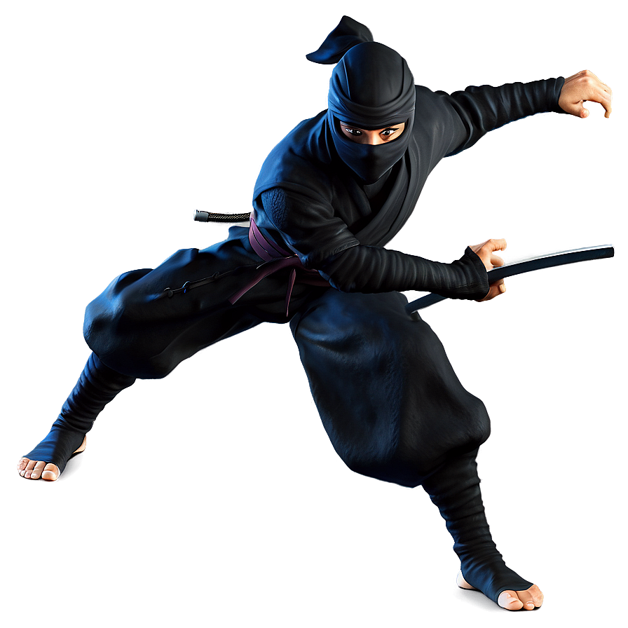 Ninja Battle Stance Png Kof2