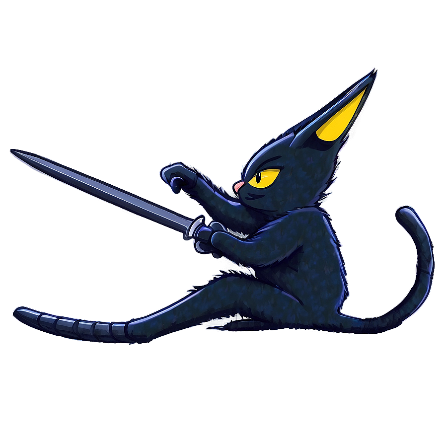 Ninja Cat Stealth Png B