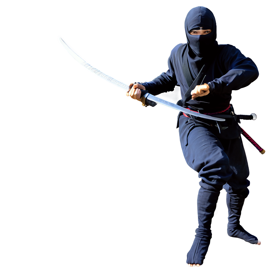 Ninja In Combat Png 06112024