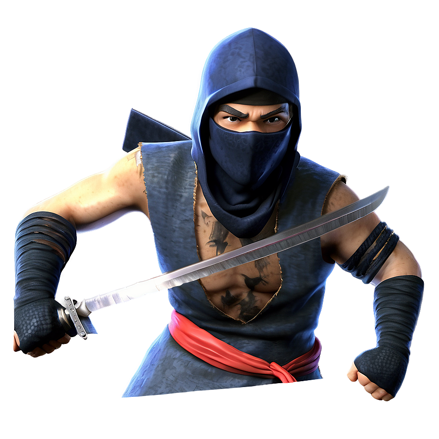 Ninja In Combat Png Uay