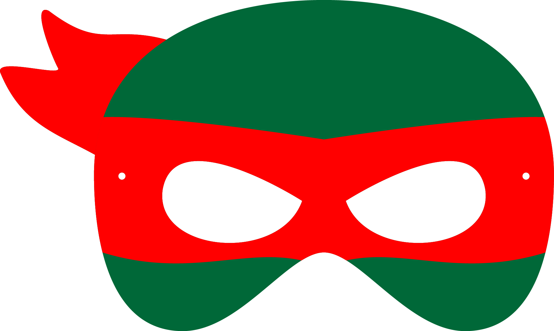 Ninja Mask Vector Art