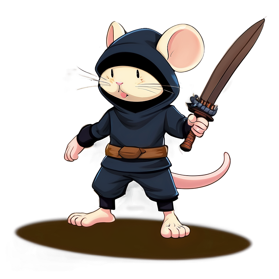 Ninja Mouse Png 40