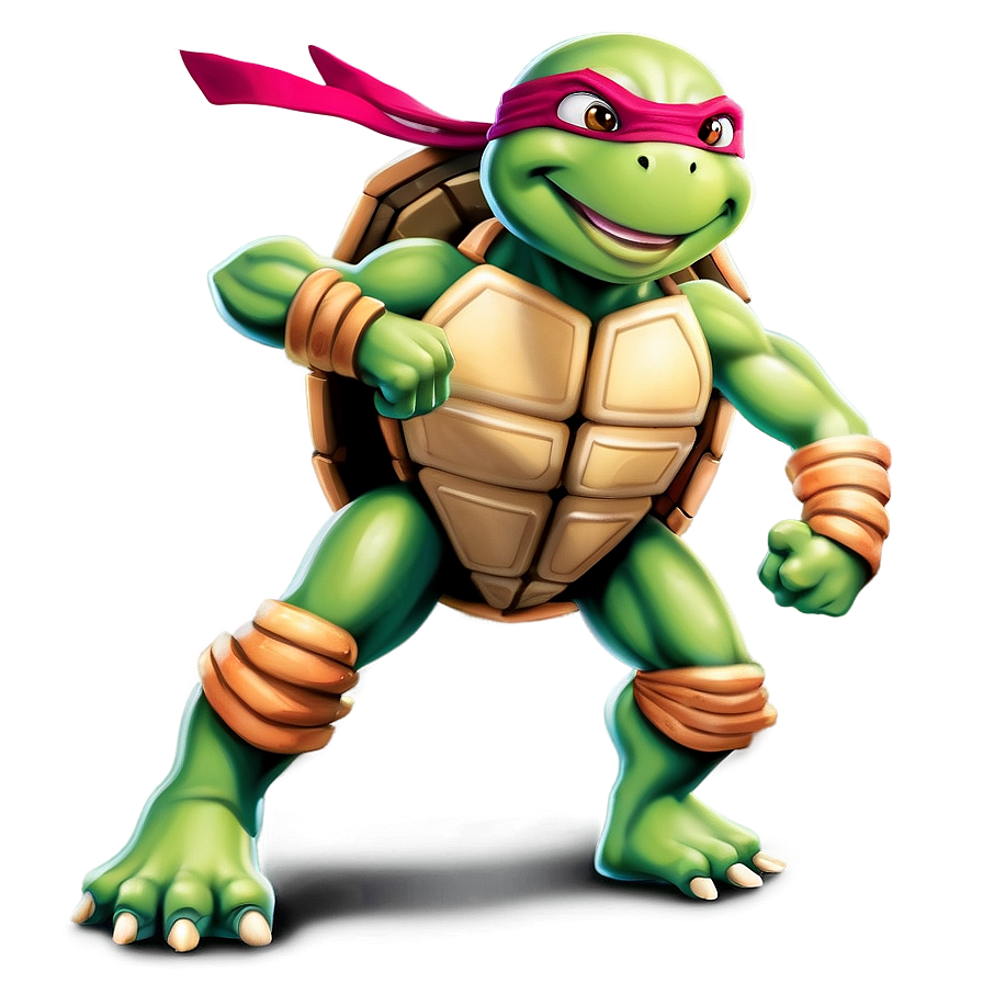 Ninja Turtle Action Pose Png 32