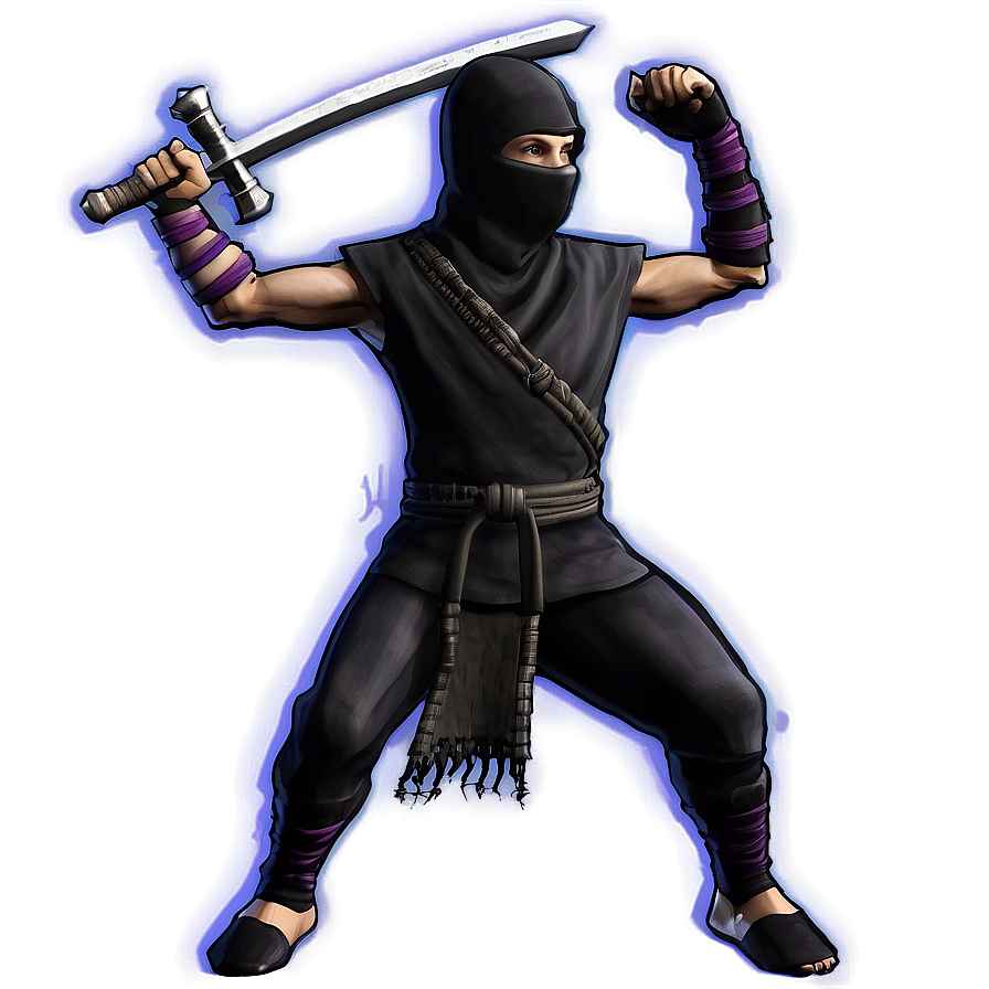 Ninja Warrior Game Png Bem