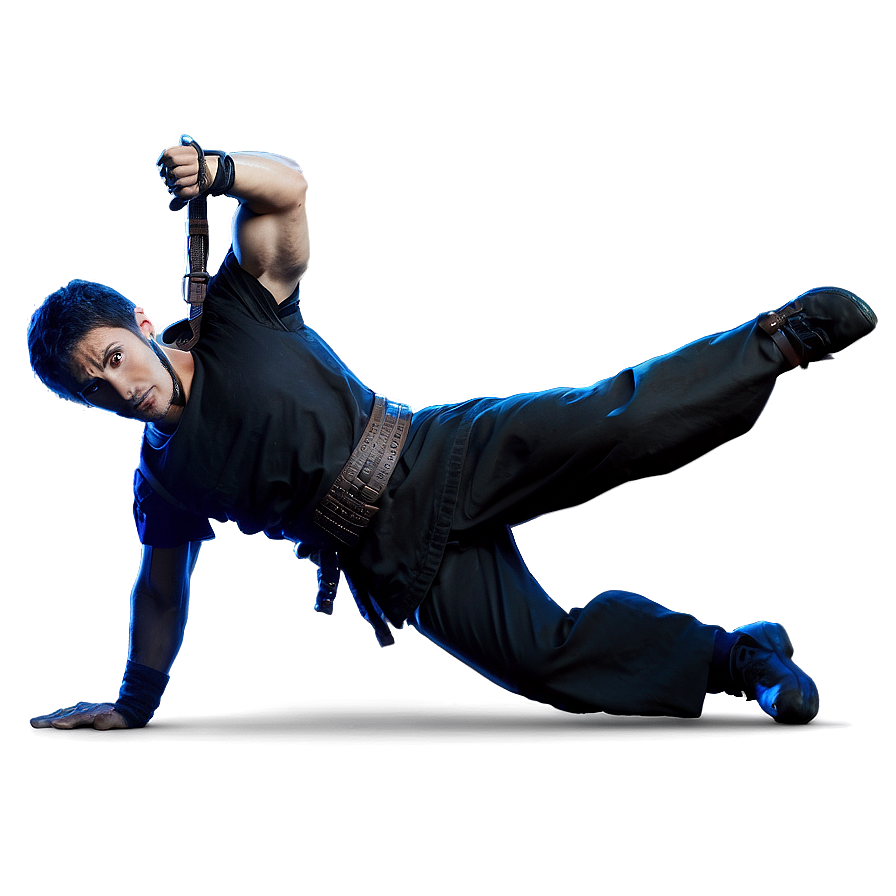 Ninja Warrior Pose Png Wwc43