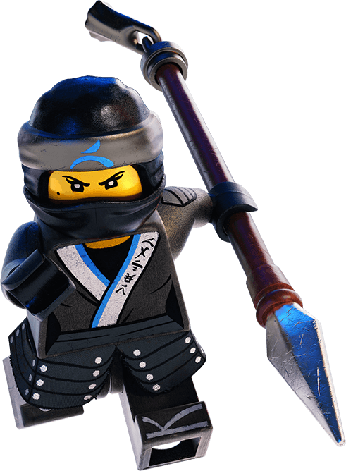 Ninjago_ Blue_ Ninja_ Lego_ Figure_with_ Spear