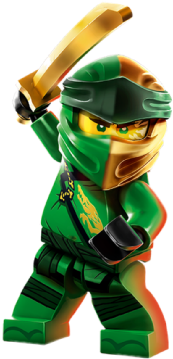 Ninjago Green Ninja Lloydwith Golden Sword