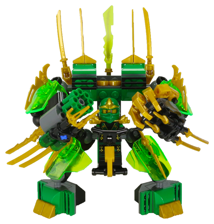 Ninjago Green Ninja Mech Suit