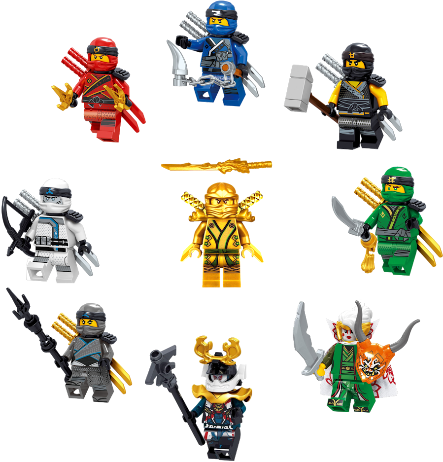 Ninjago Lego Minifigures Collection