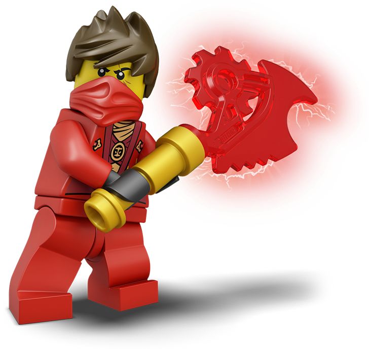 Ninjago Red Ninjawith Spinjitzu Power