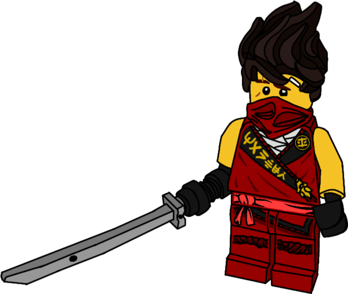 Ninjago Red Ninjawith Sword