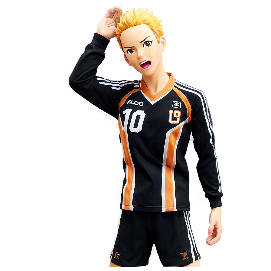 Nishinoya Save Haikyuu Png Olh