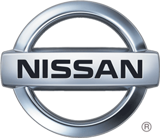 Nissan Logo Silver Chrome