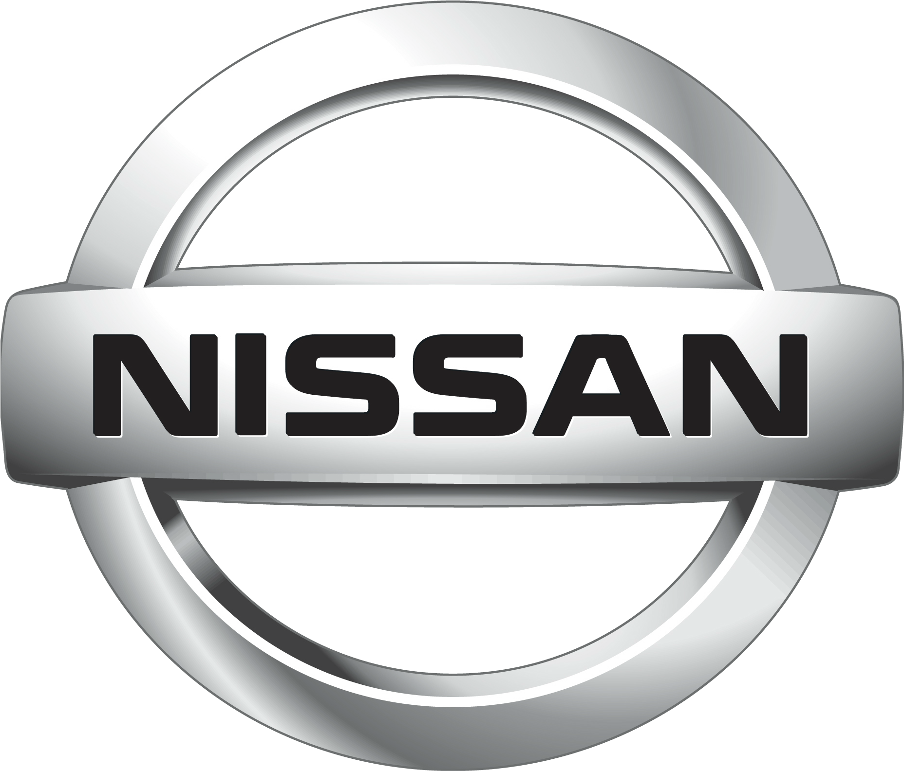 Nissan Logo Silver3 D