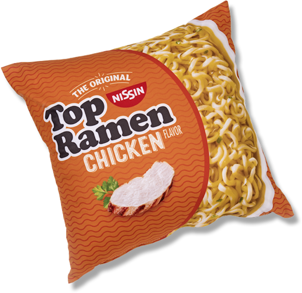 Nissin Top Ramen Chicken Flavor Pillow