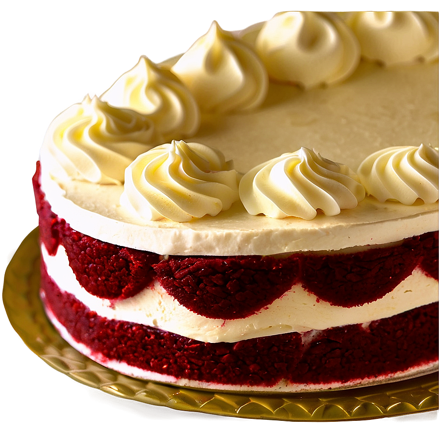 No-bake Red Velvet Cake Png Alu