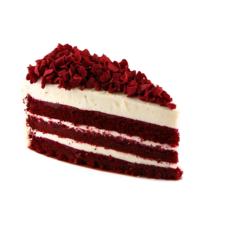 No-bake Red Velvet Cake Png Pkf35