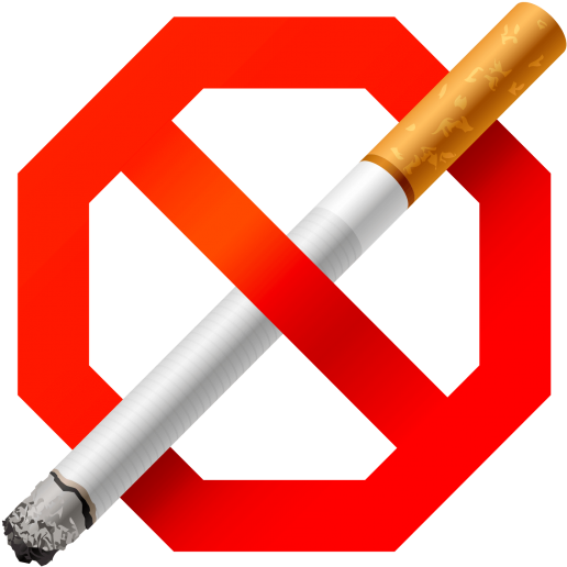 No Smoking Sign Cigarette