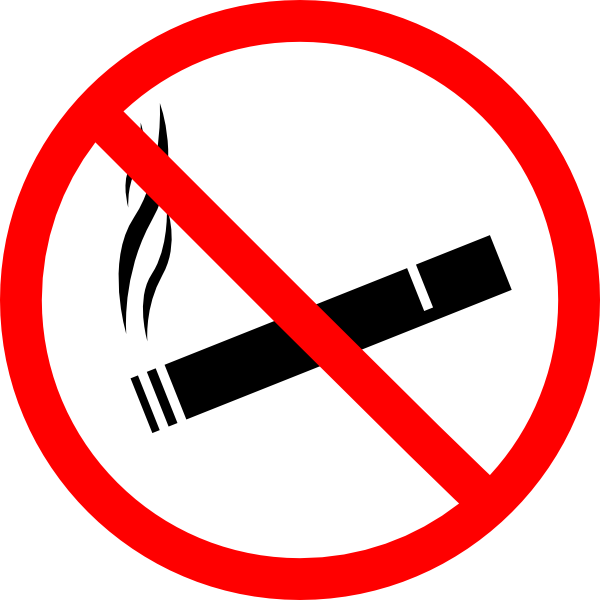 No Smoking Sign Graphic