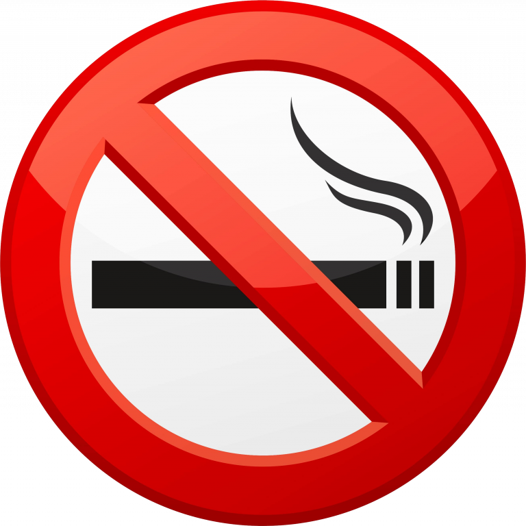 No Smoking Sign Graphic