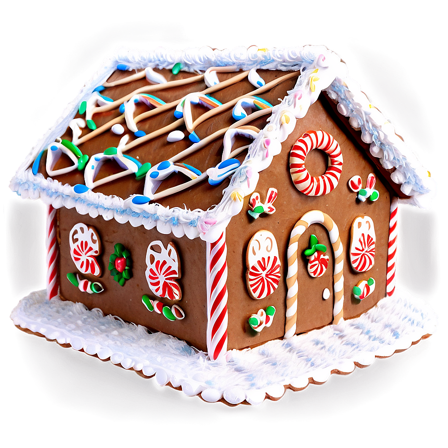 Noel Gingerbread House Png Qbc