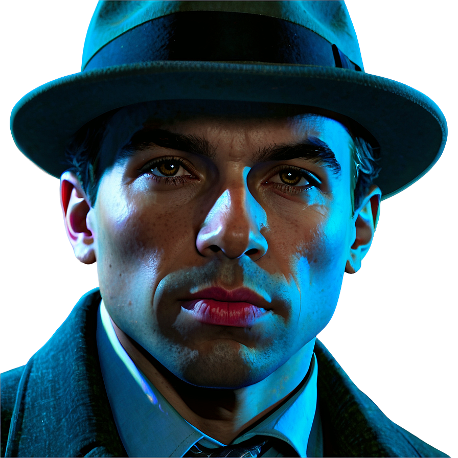 Noir Detective Png 71