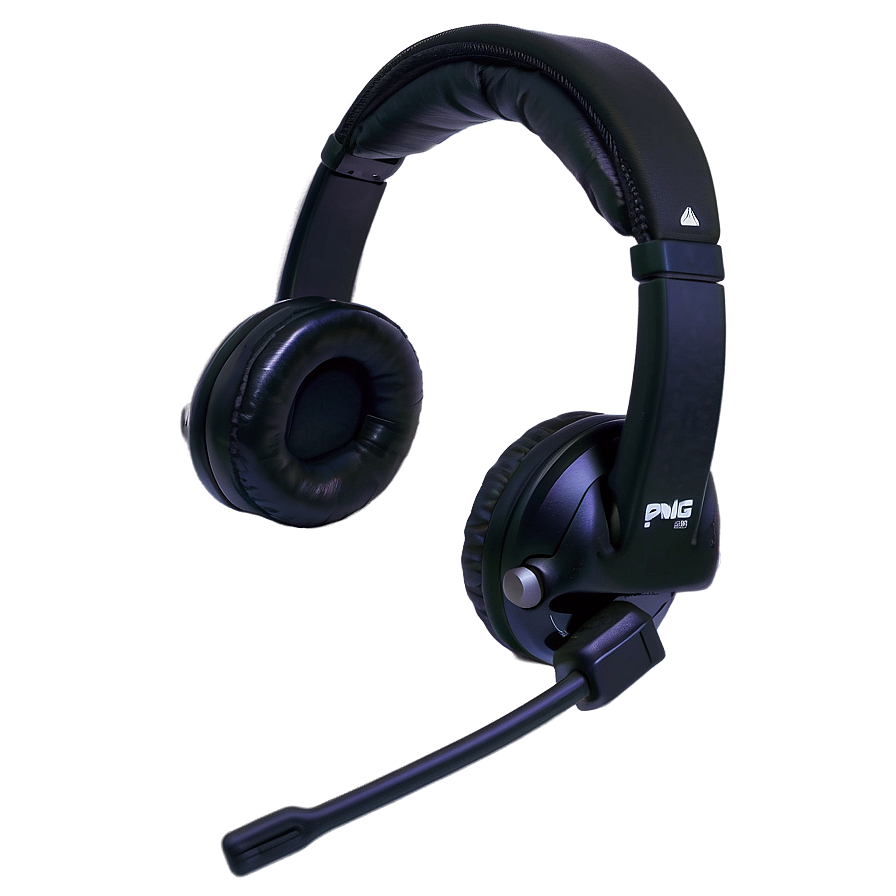 Noise-isolating Headset With Microphone Png 81