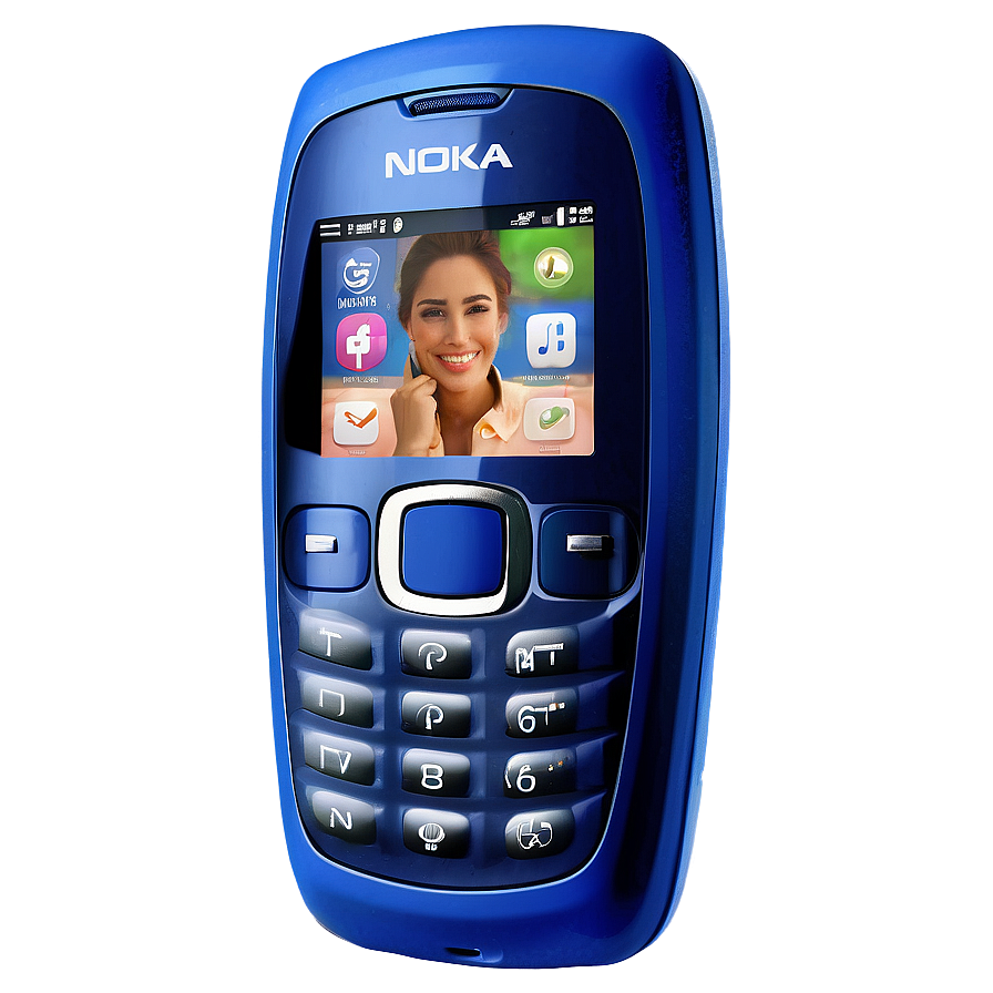 Nokia Phone In Blue Png 69