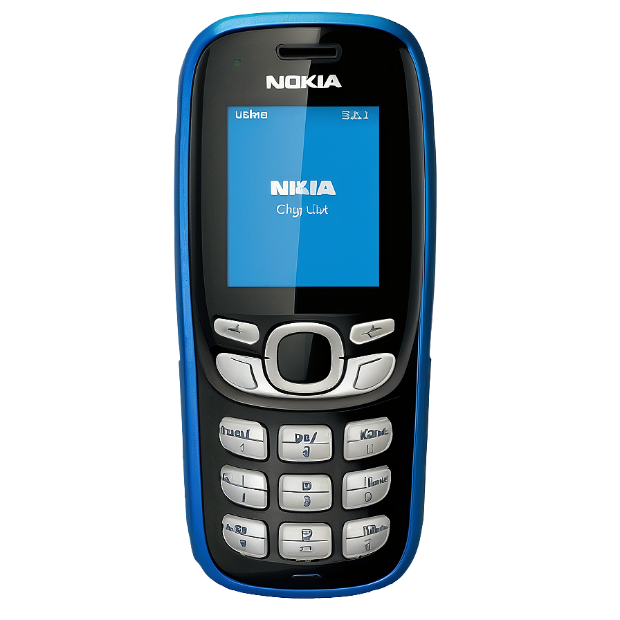 Nokia Phone In Blue Png Ceh92