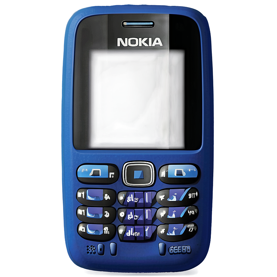 Nokia Phone In Blue Png Cid