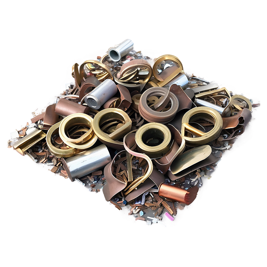 Non-ferrous Metal Scraps Png Xav97