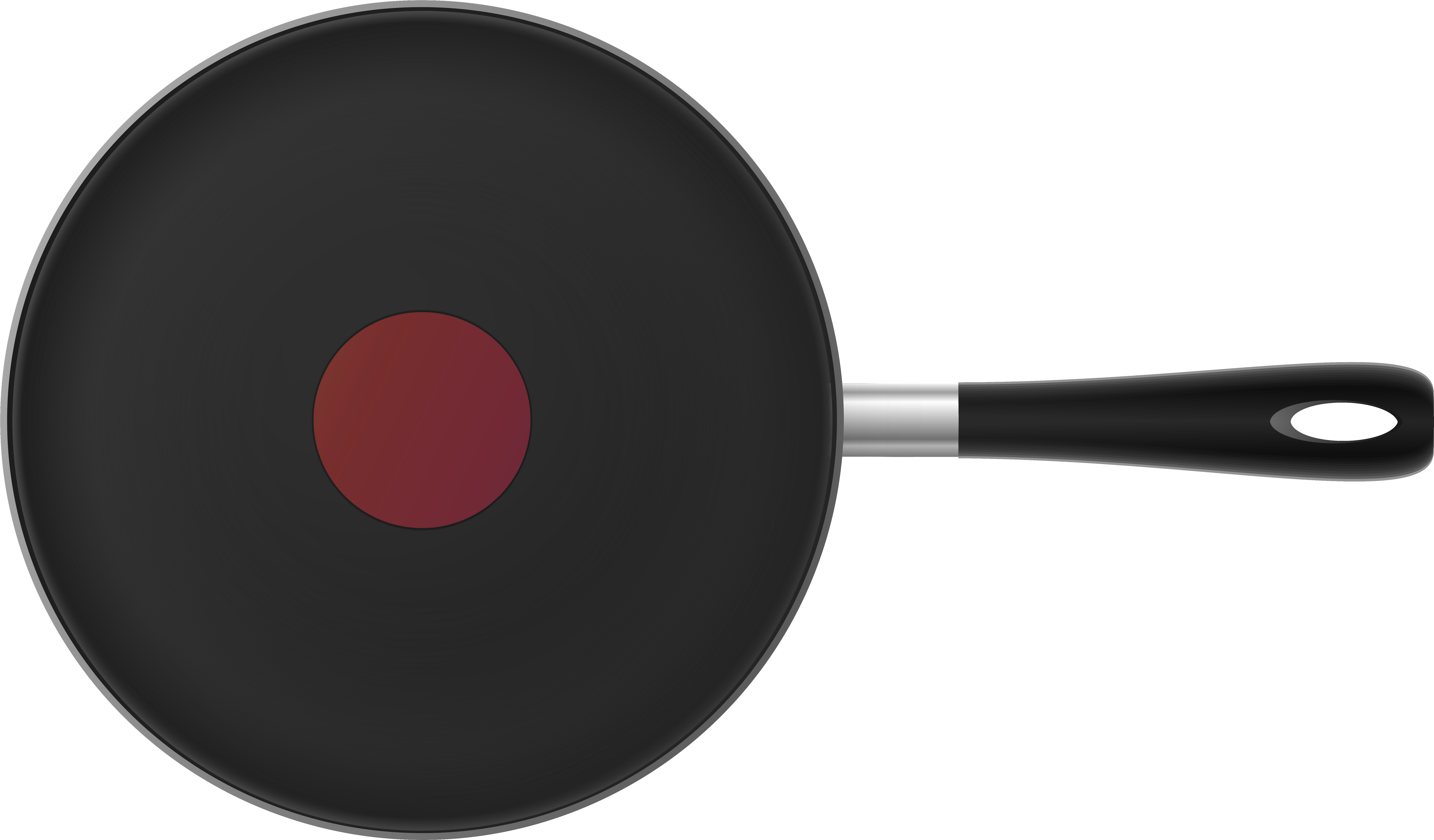 Non Stick Frying Pan Isolatedon Background