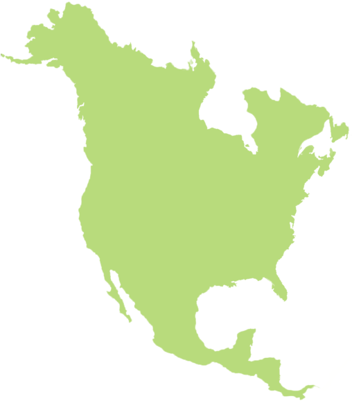 North America Outline Map