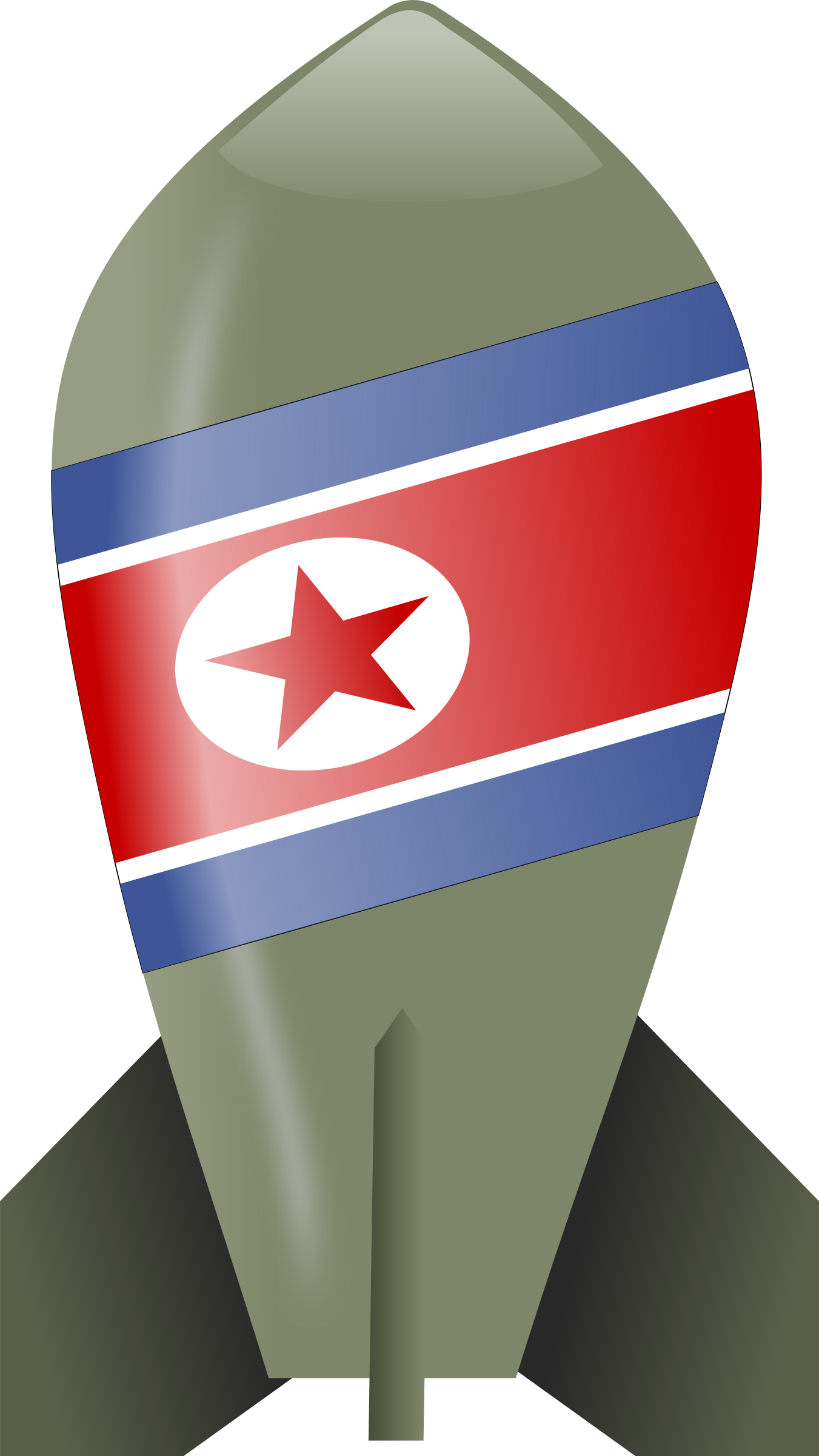 North Korean Nuclear Warhead Illustration